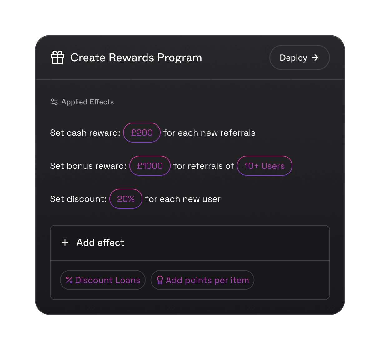 Loyalty and Rewards Programs