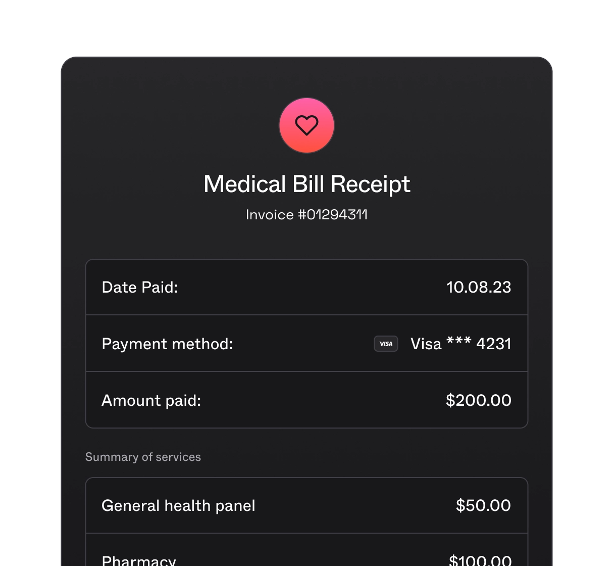 Automated Patient Billing