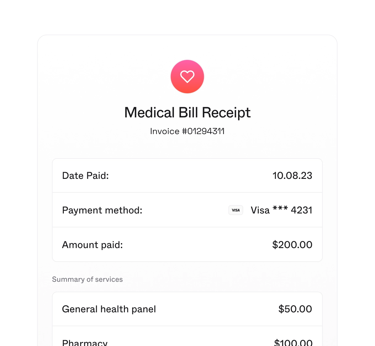 Automated Patient Billing